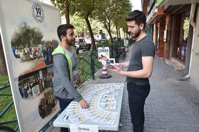 Tepebaşı’nda öğrencilere sıcak karşılama