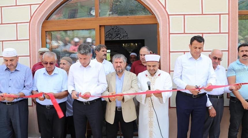 Kaş G&ouml;m&uuml;ce Mahalle Camisi ibadete a&ccedil;ıldı