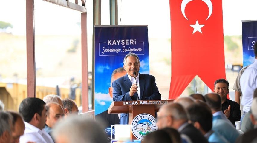 Talas’ta hizmet çıkarması devam ediyor