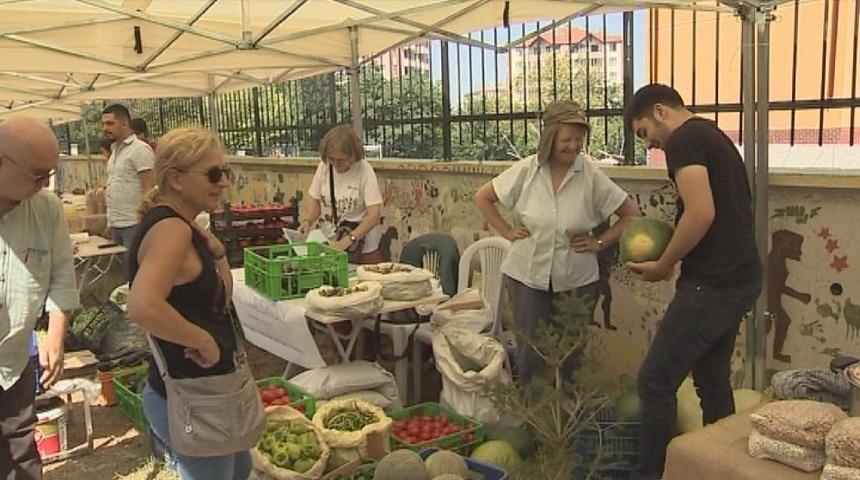 Ankaralılardan organik ürünlere yoğun ilgi
