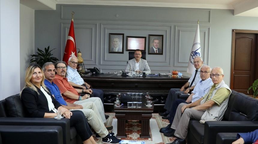 SASTOP&rsquo;tan, Başkan Işıksu&rsquo;ya ziyaret