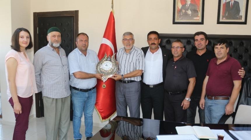 Oklubalı’ndan Başkan Bozkurt’a teşekkür ziyareti