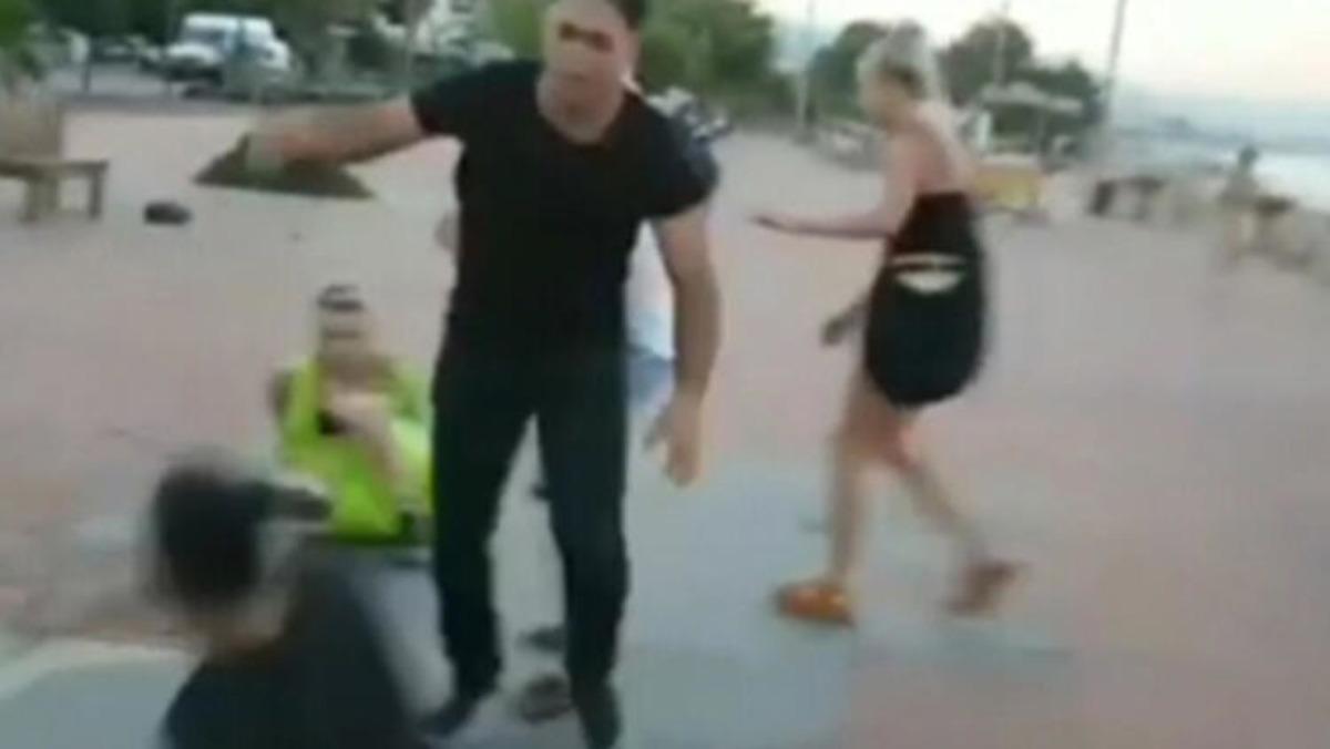 Antalya'da Rus turist ile T&uuml;rk genci kavga etti