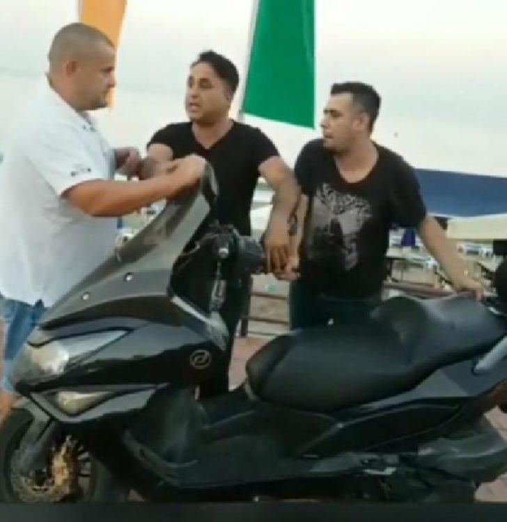 Antalya'da Rus turist ile Türk genci kavga etti G5