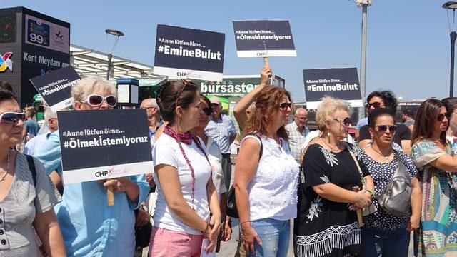 Emine Bulut cinayeti ve kadına şiddet, Bursa'da protesto edildi