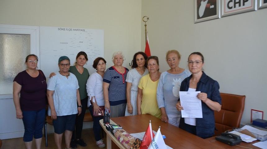 Söke CHP Kadın Kolları: “Ölmek İstemiyoruz”