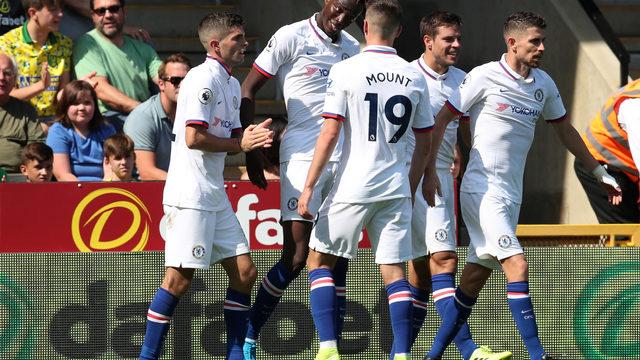 Norwich City 2 - 3 Chelsea (Premier Lig)