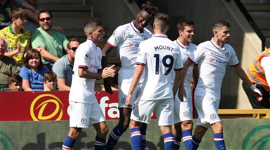 Norwich City 2 - 3 Chelsea (Premier Lig)