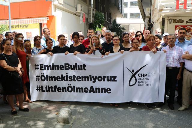 CHP Kadın Kolları'ndan Emine Bulut cinayetine tepki
