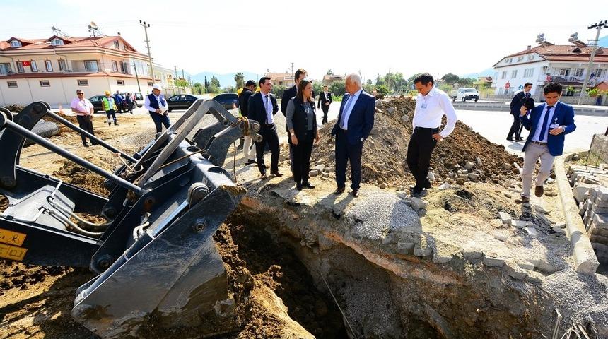 B&uuml;y&uuml;kşehirden Fethiye&rsquo;ye 93 Kilometrelik Kanalizasyon Hattı