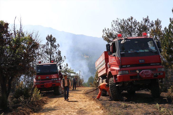 GÜNCELLEME - Kütahya'da orman yangını G1