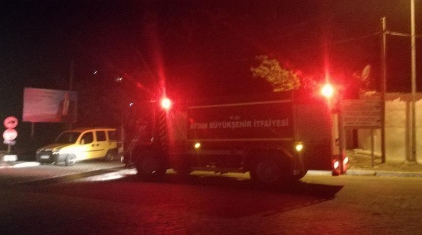 S&ouml;ke&rsquo;deki yangın korkuttu