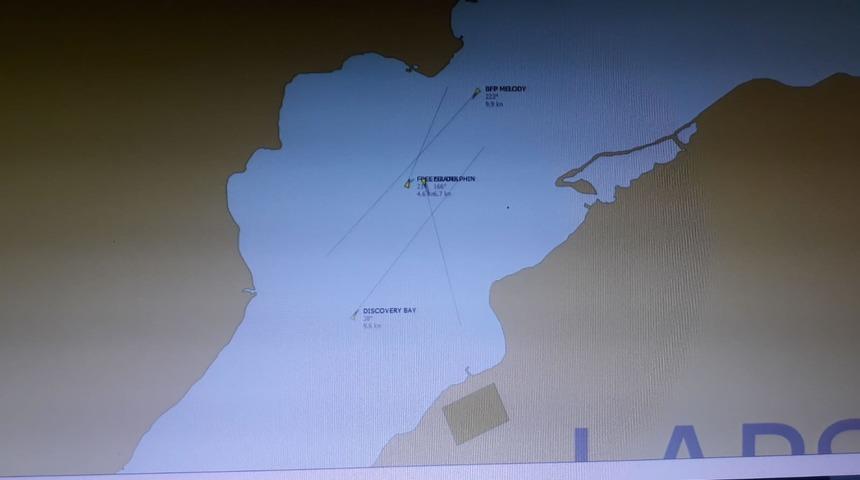 Çanakkale Boğazı'nda iki gemi çatıştı!