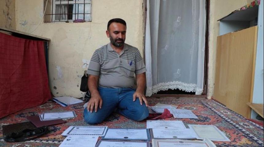 Binbir zorlukla okudu! 7 diplomayla iş bulamadı