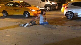 Ankara’da dehşet! Önce bıçaklandı sonra aldığı darbeyle yere yığıldı