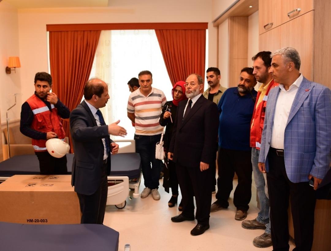 Dev Şehir Hastanesi&rsquo;nde sona doğru