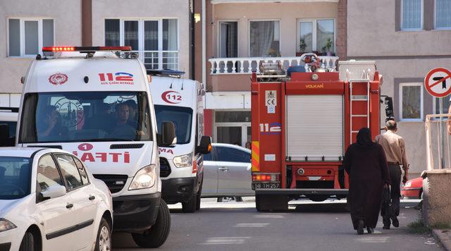 Polisleri görünce 3'üncü kattan çarşaf sarkıtıp kaçtı