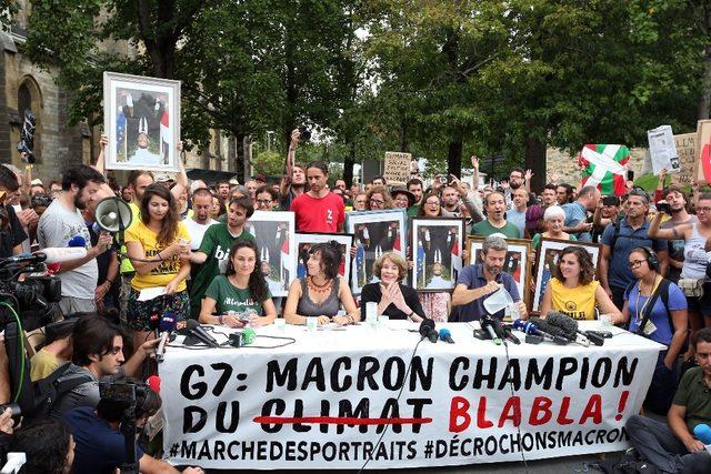 Fransa’daki G7 protestolarında 68 gözaltı