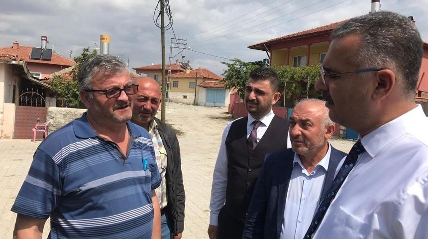 Ahlatcı’dan köy ziyaretleri