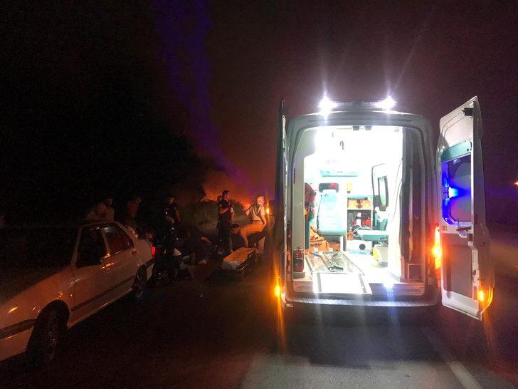 Facianın eşiğinden dönüldü! Araç alev topuna döndü! G4