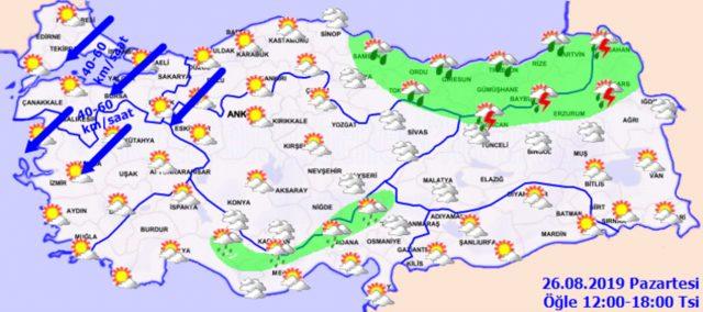 ıc anadolu hava durumu