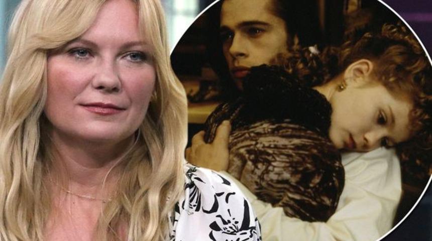Kirsten Dunst, Brad Pitt’le öpüşmesinin iğrenç olduğunu söyledi