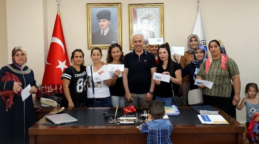 Akdeniz Belediyesi, TİSVA ile protokol imzaladı; 16 girişimci kadın 25 bin lira kredi aldı