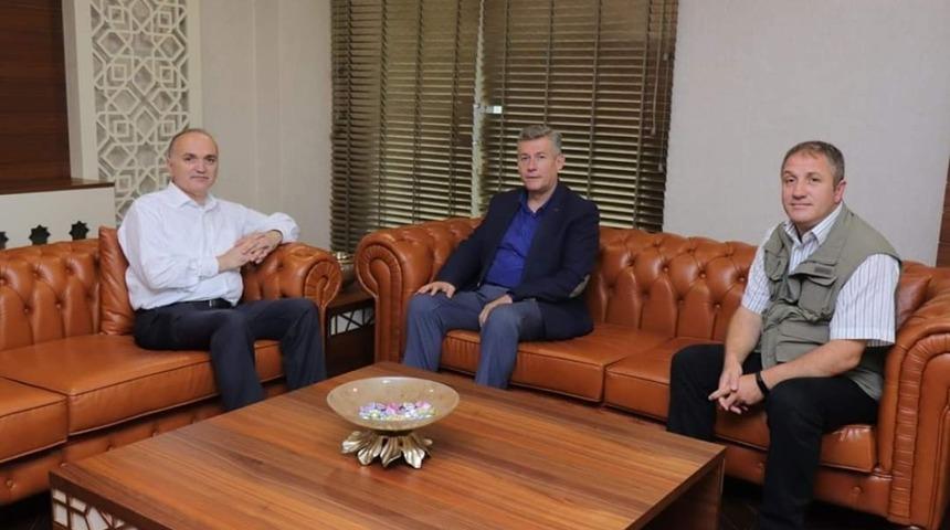 İhlas Haber Ajansı&rsquo;ndan Başkan &Ouml;zl&uuml; ve Vali Dağlı&rsquo;ya ziyaret