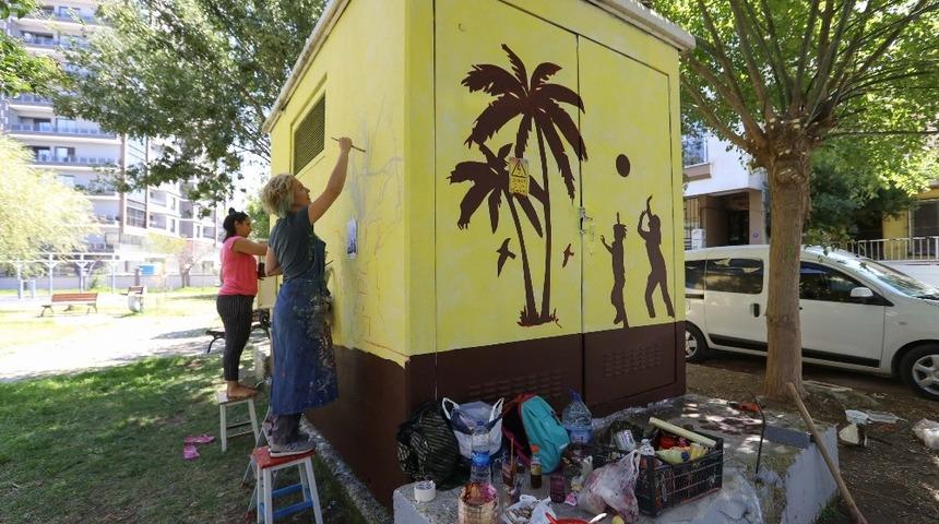 Buca&rsquo;nın trafoları tablo gibi