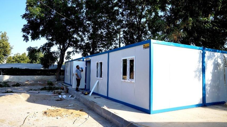 Sarıgöl’de ikili eğitime konteynerli çözüm