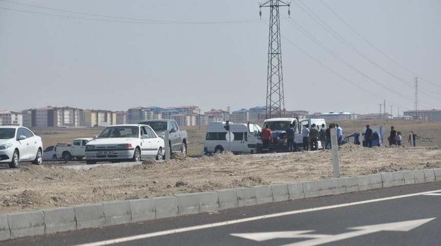 Kars’ta trafik kazası: 2 yaralı