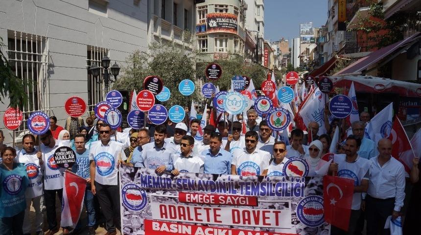 Memur Sen Aydın Şube Başkanı Ayg&uuml;l; &ldquo;Biz bu &uuml;lkenin alın teriyiz&rdquo;