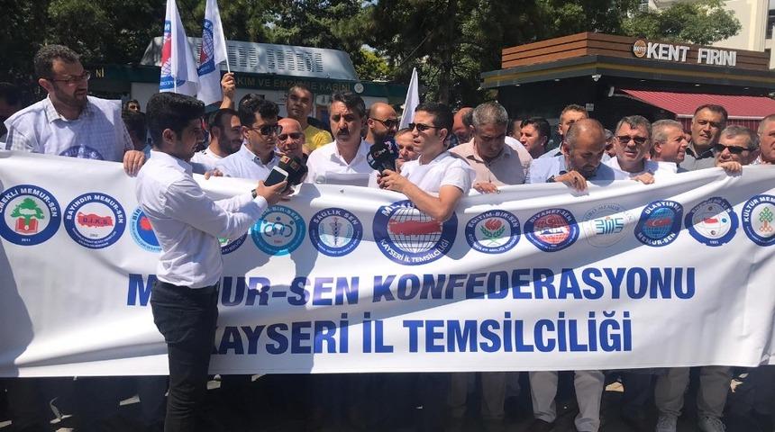 Memur-Sen Kayseri Başkan Yardımcısı İrfan Kaşık&ccedil;ıoğlu: "Memur-Sen&rsquo;in teklifleri milletin talepleridir"