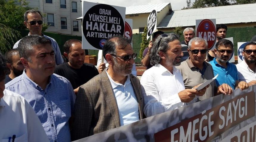 Kars&rsquo;ta Memur-Sen&rsquo;den toplu s&ouml;zleşme a&ccedil;ıklaması