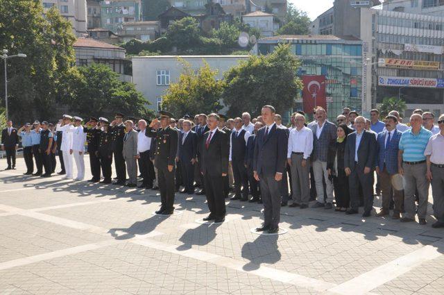 Atatürk'ün Zonguldak'a gelişinin 88'nci yıl dönümü