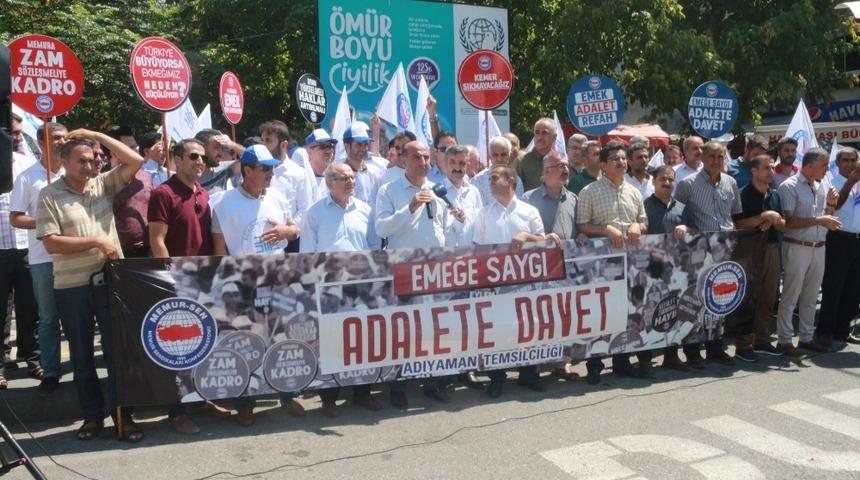 &lsquo;Emeğe Saygı Adalete Davet&rsquo; a&ccedil;ıklaması yapıldı