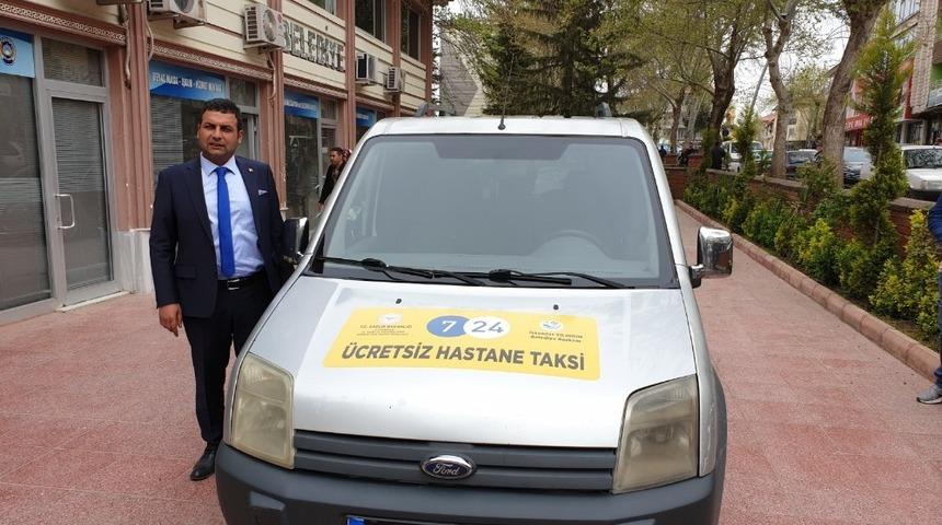 &rsquo;Hastane Taksi&rsquo; projesi b&uuml;y&uuml;k ilgi g&ouml;r&uuml;yor