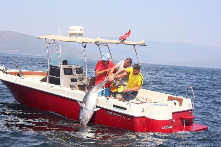 En büyük balığı tutmak için kıyasıya yarıştılar G5