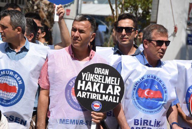 İzmir'de Memur-Sen'den Hakem Kurulu'na çağrı