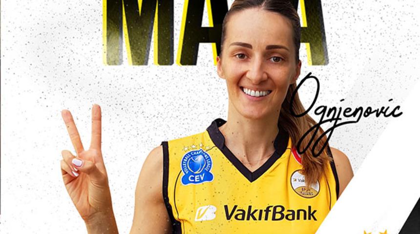 Maja Ognjenovic VakıfBank'ta