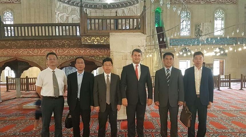 &Ccedil;inli heyetten Edirne&rsquo;ye işbirliği ziyareti