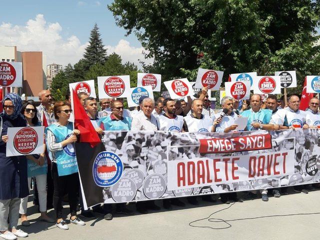 Memur Sen’den Emeğe Saygı; Adalete Davet açıklaması