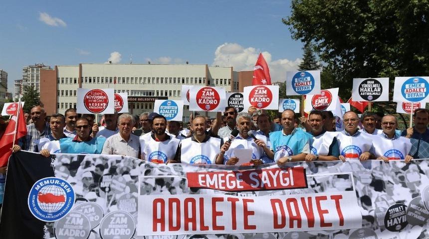 Memur Sen&rsquo;den Emeğe Saygı; Adalete Davet a&ccedil;ıklaması