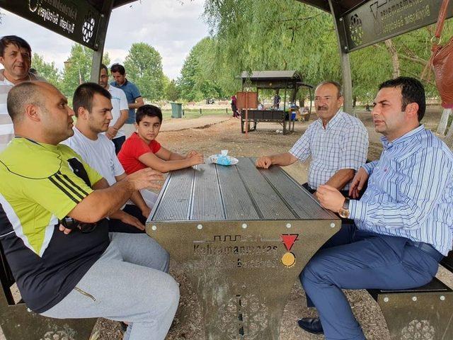 Başkan Yıldırım engelli öğrencilerle bir araya geldi