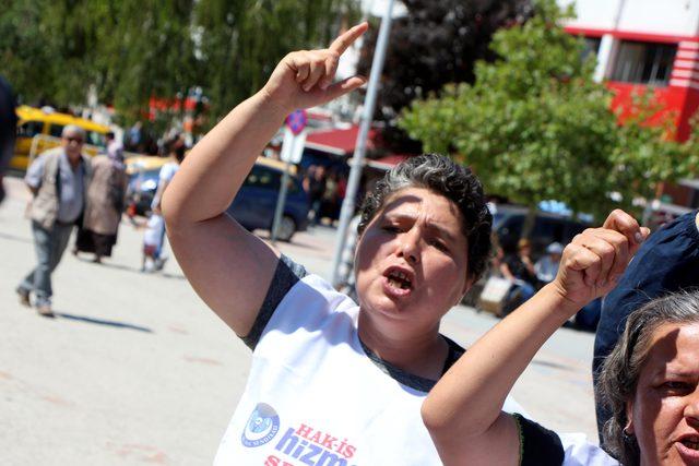 Bolu Belediyesi'nde işten çıkarılan işçilerin eylemi 125'inci gününde