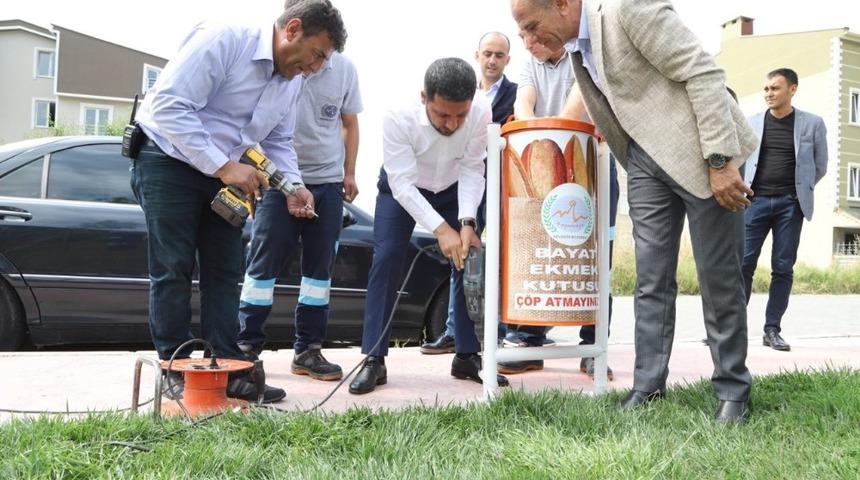 Nevşehir Belediyesi, bayat ekmek kutusu projesini hayata ge&ccedil;irdi