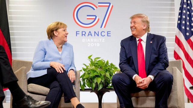 Trump - Merkel görüşmesinde gündem İran ve Çin'di