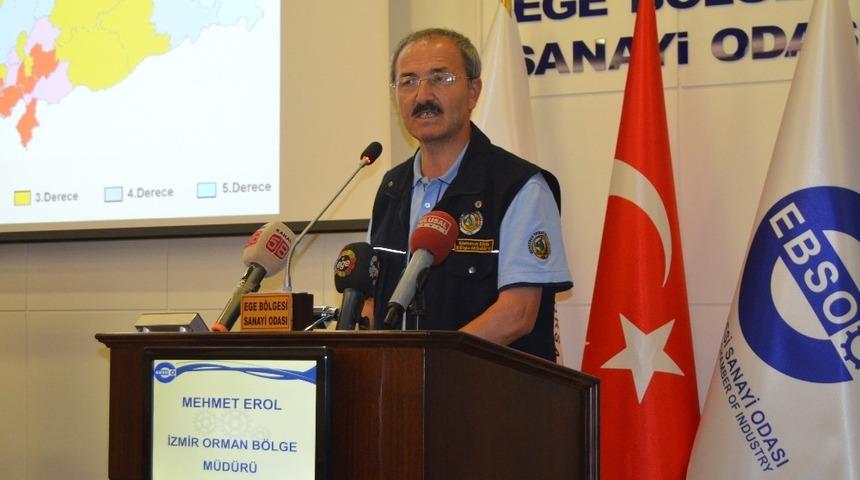 İzmir Orman B&ouml;lge M&uuml;d&uuml;r&uuml; Vekili, yanan alanda ne yapılacağını a&ccedil;ıkladı