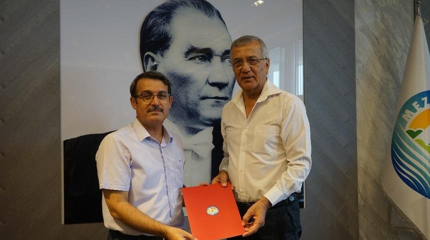 Mezitli Belediyesi ile İ&ccedil;el Anadolu Lisesi arasında işbirliği protokol&uuml;