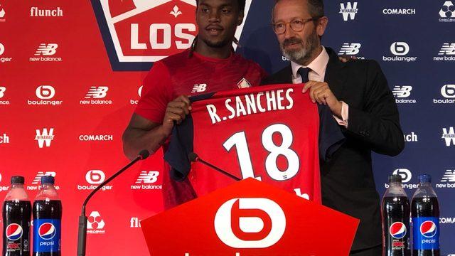 Renato Sanches resmen Lille'de